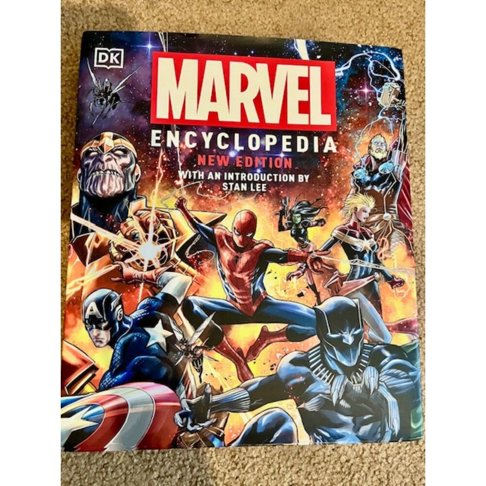 Marvel Encyclopedia New Edition With An Introduction By Stan Lee Hardcover